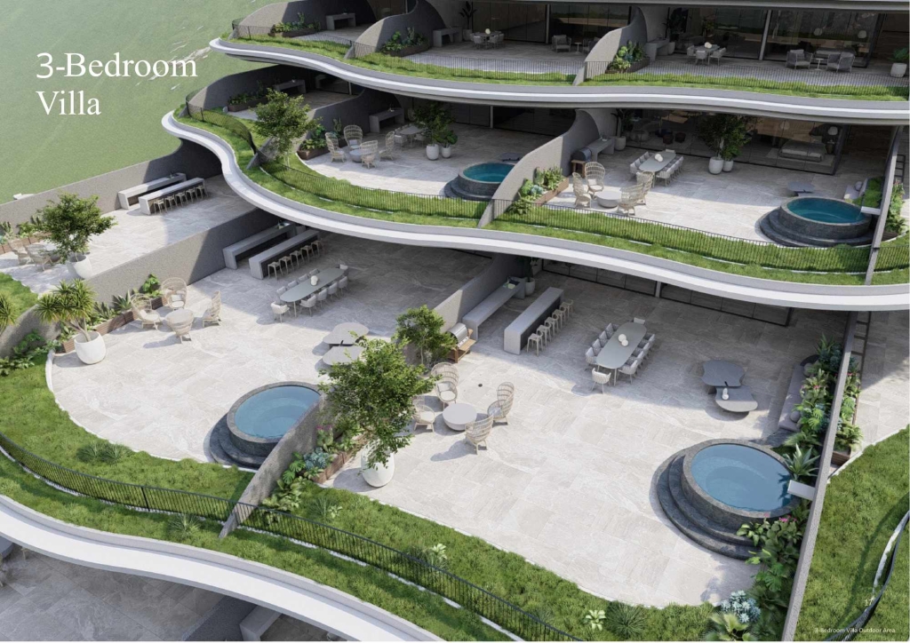 The Rise at Monterrazas 3-Bedroom Unit