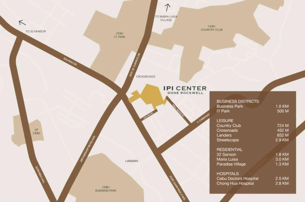 1 Rockwell at IPI Center Location Map