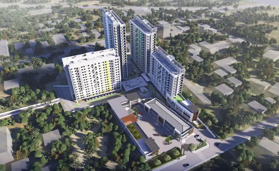 Casa Mira Towers Mandaue Aerial View