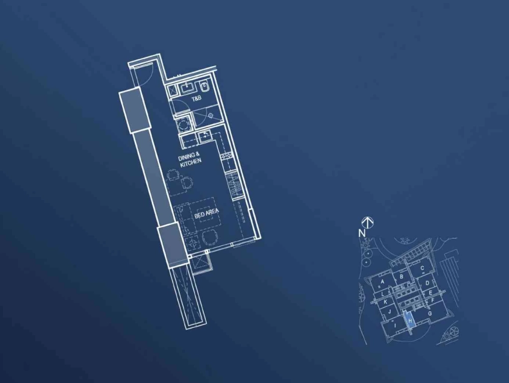 Lincoln at IPI Center Studio Unit Layout