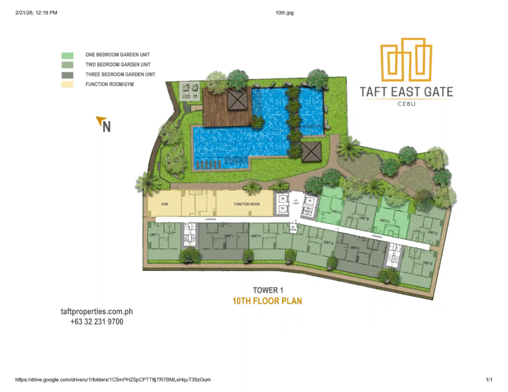 10th Floor Plan
