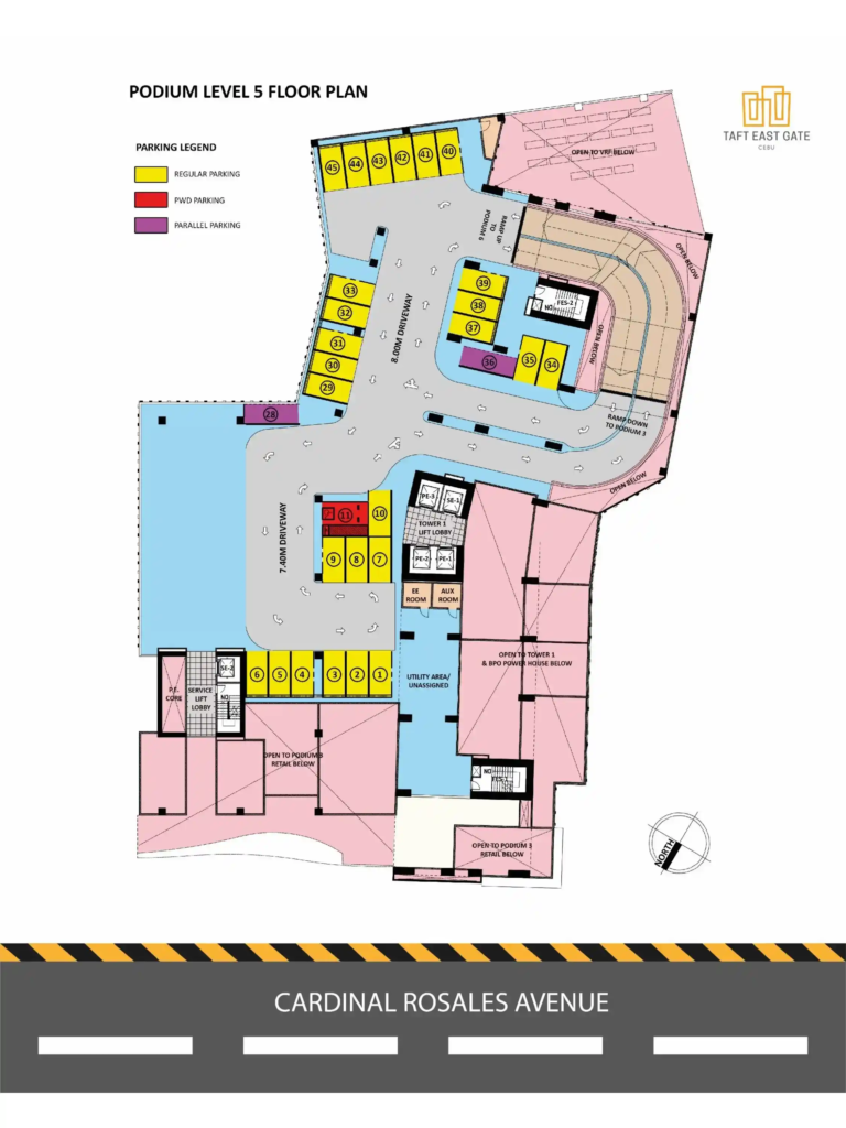 Podium 5 Parking