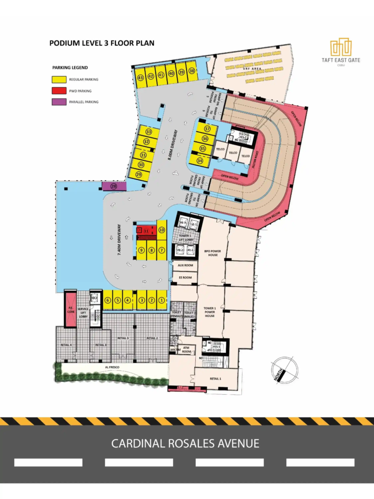 Podium 3 Parking