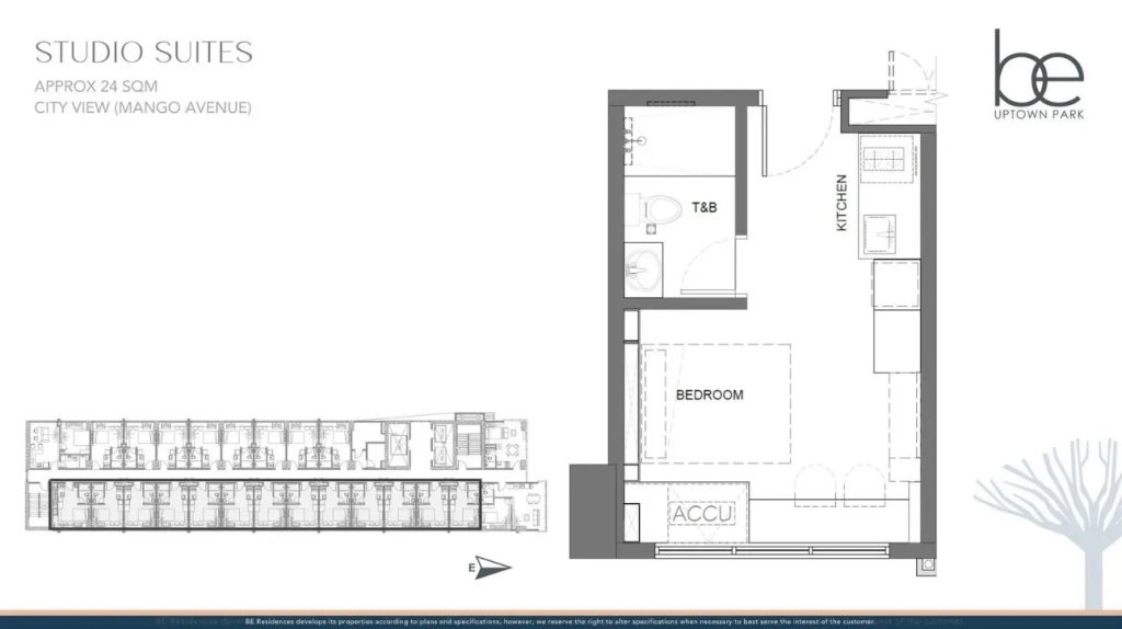 Studio Unit Layout