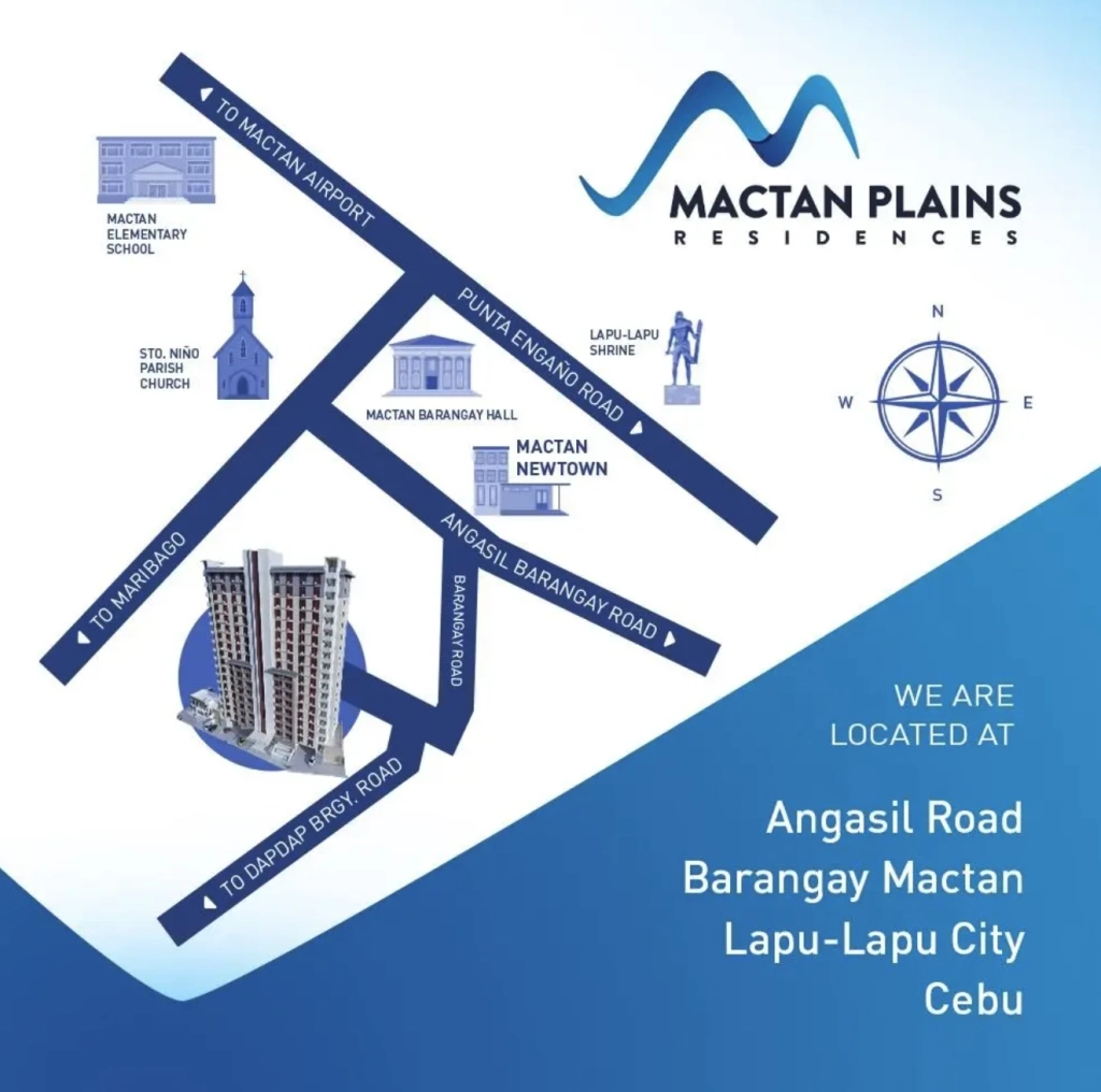 mactan plains residences location map
