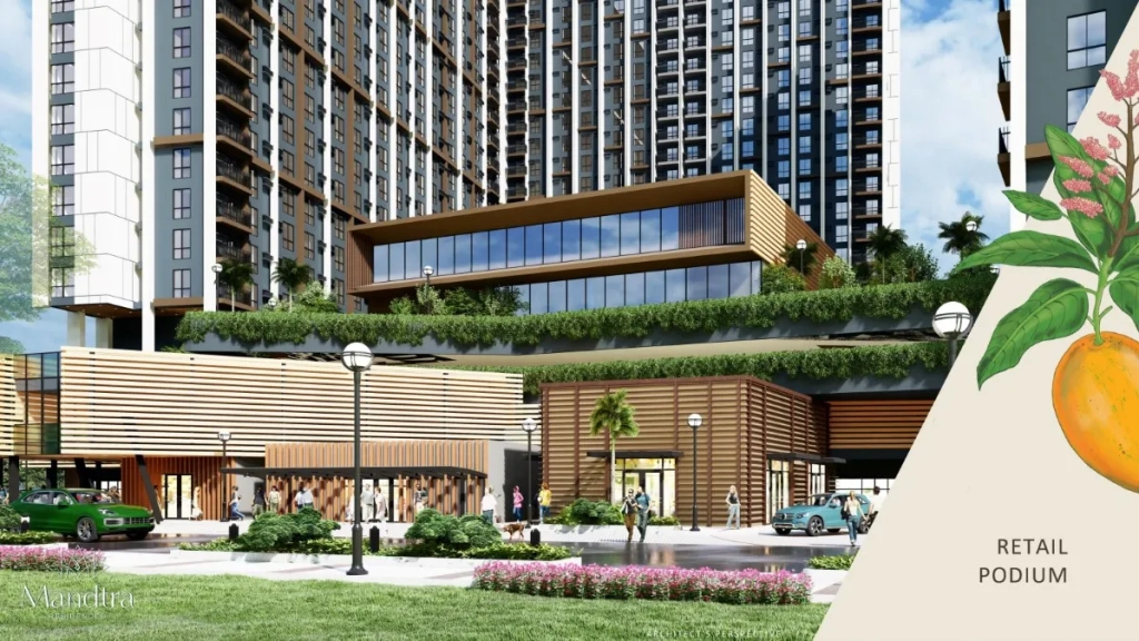 Mandtra Residences Retail Podium