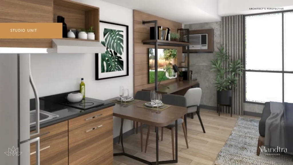Mandtra Residences Studio Unit