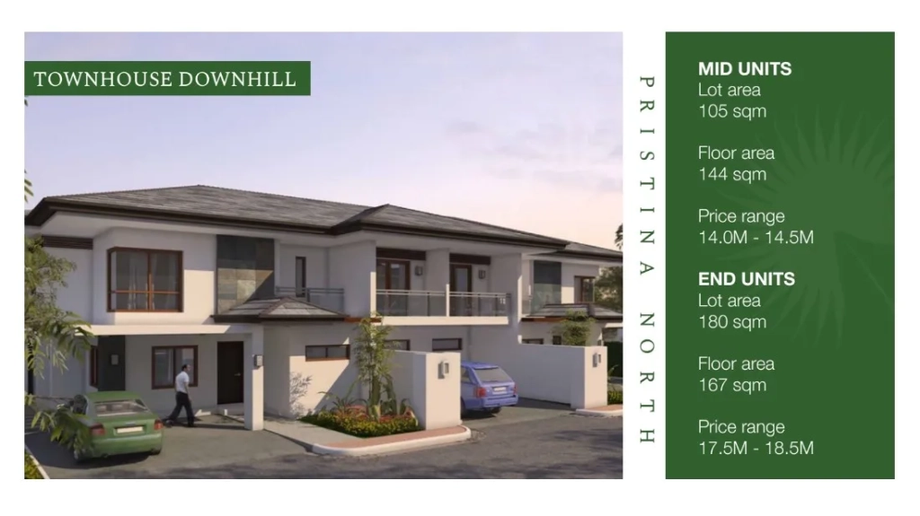 Pristina North Residences Townhouse Downhill Unit