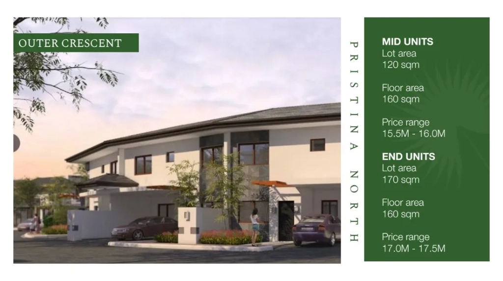Pristina North Residences Townhouse Outer Crescent Unit