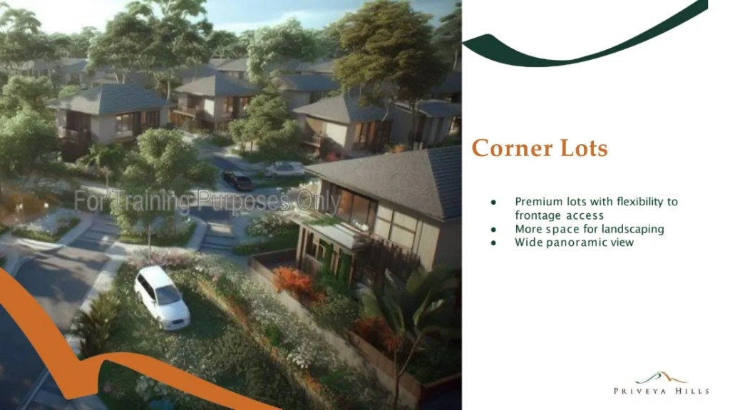 Priveya Hills Corner Lot Render 2