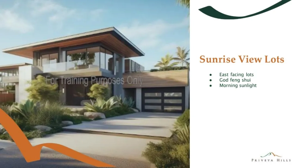 Priveya Hills Sunrise View Lots Render 2