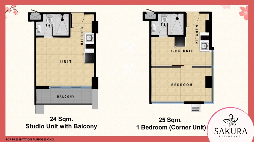 Sakura Residences Unit Layout