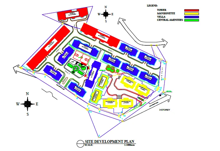 Apple One Banawa Heights Site Development Plan