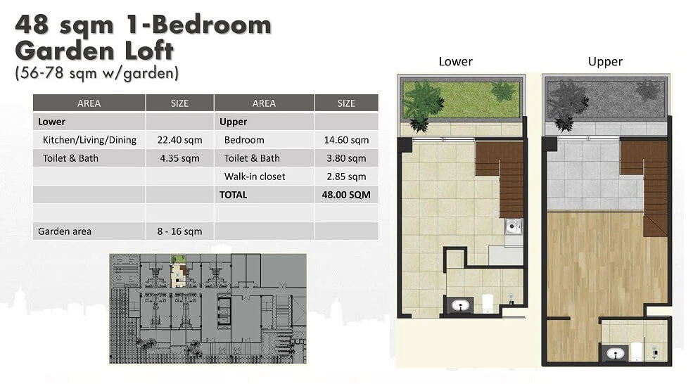 Base Line Premier 1-Bedroom Unit