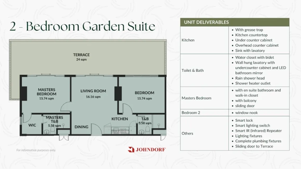 Palmava 2-Bedroom Garden Suite
