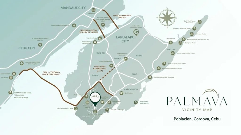 Palmava Location Map