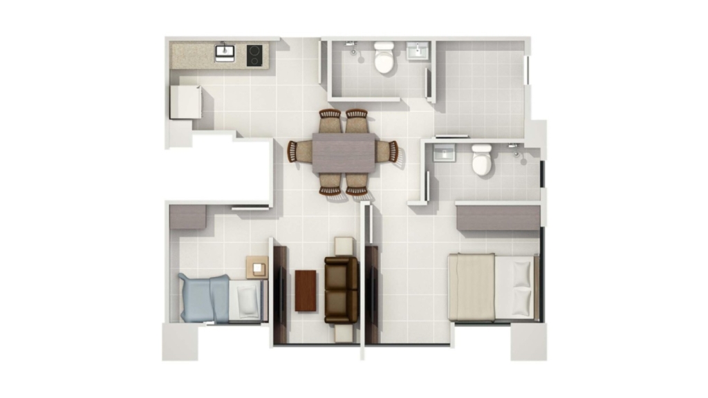 The Midpoint Residences 2-Bedroom