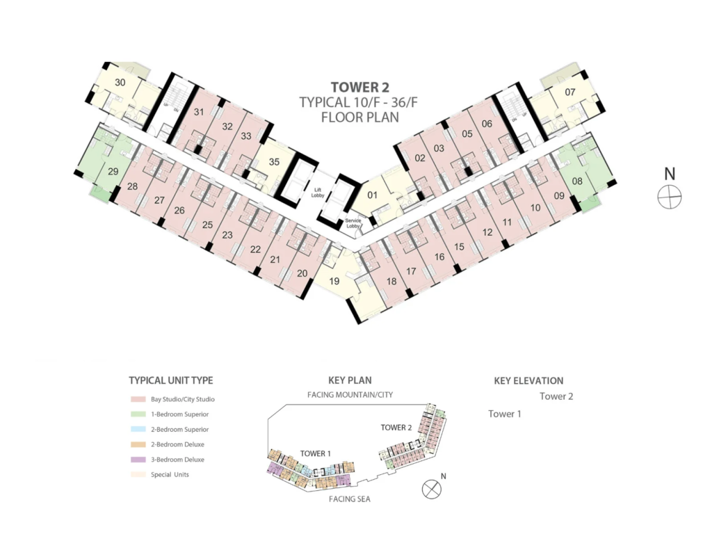 Tower 2 Floorplan