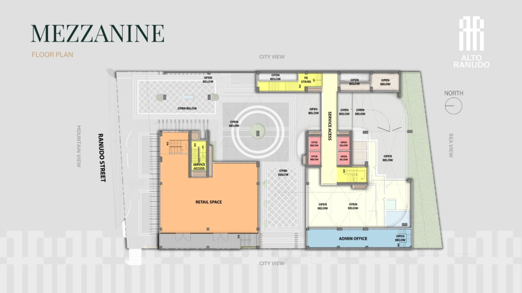 Alto Ranudo Mezzanine Floor Plan